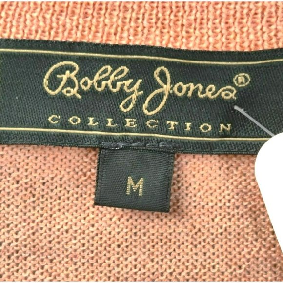 NWT Bobby Jones Collection Size M 100% Extra Fine Merino Wool Golf Sweater Vest - Picture 4 of 11